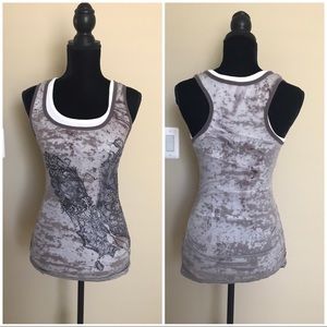 Miss Me Butterfly Embellished Tank